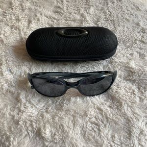 Oakley Fives 2.0 Sunglasses Crystal Black/Grey